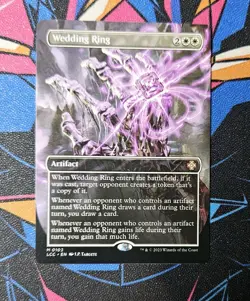 Wedding Ring NM Borderless MTG Lost Caverns Of Ixalan Unplayed Magic Gathering - Image 1