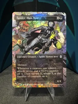 Spider-Man Noir (Borderless) Marvel's Spider-Man Foil - Image 1
