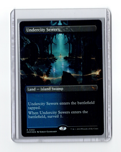 MTG Murders at Karlov Manor Undercity Sewers Borderless Foil NBP - Image 1
