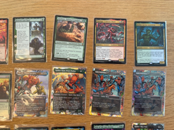 Magic the Gathering Marvel's Spider-Man LOT 76 FOIL BORDERLESS SOURCE RARE SCENE - Image 5