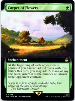 Carpet of Flowers (Extended Art) - FOIL - Universes Beyond: Doctor Who - 475 LP - Image 1