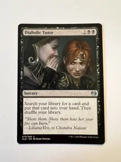 Diabolic Tutor - MTG Kaladesh - NM - Image 1