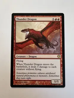 Thunder Dragon - MTG Duel Decks: Knights vs. Dragons - NM - Image 1