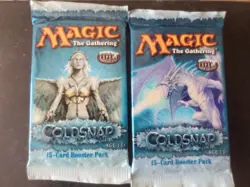 2 Magic The Gathering MTG Coldsnap Booster Packs Sealed - Image 1