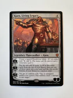 Karn, Living Legacy - MTG Dominaria United - NM - Image 1