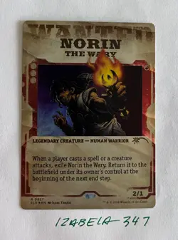 MTG Norin the Wary - FOIL - Secret Lair Drop #0827 NM/M Unplayed - Image 1