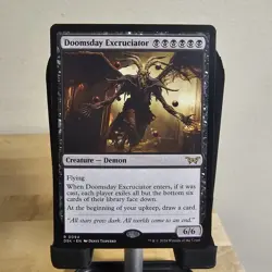 Doomsday Excruciator Duskmourn: House of Horror Regular NM Near Mint MTG Magic - Image 1