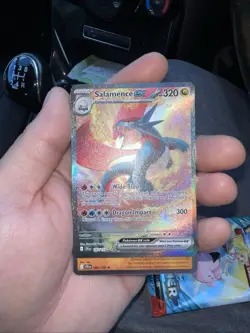 Pokemon TCG Salamence ex 187/159 Journey Together SV9 pack fresh mint - Image 1