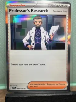 Pokemon TCG: Professor's Research 190/198, Scarlet & Violet _ HOLO - Image 1