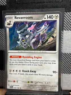 Pokemon TCG; Revavroom 142/198, Scarlet & Violet Base Set _ HOLO - Image 1
