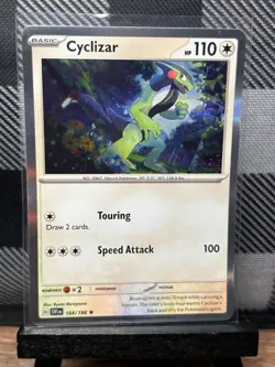 Pokemon TCG: Cyclizar 164/198, Scarlet & Violet Base Set _ HOLO - Image 1