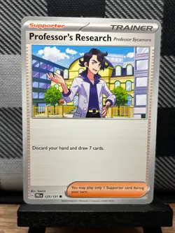 Pokemon TCG: Professor's Research 125/131, Prismatic Evolutions - Image 1