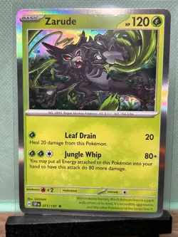 Pokemon TCG: Zarude 11/191, Surging Sparks _ HOLO - Image 1
