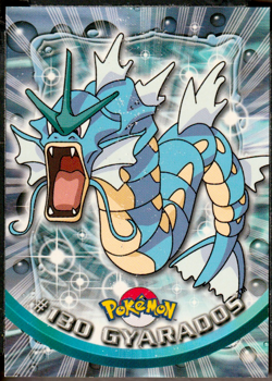 2000 Topps Pokemon TV Animation Edition Series 3 Non Holo Foil #130 Gyarados - Image 1