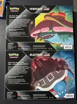 Pokemon TCG Venusaur & Blastoise VMAX Battle Box set of 2 Factory Sealed 820650808456 - Image 2