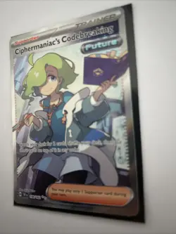 Pokemon TCG Ciphermaniac's Codebreaking Full Art 198/162 S&V Temporal Forces - Image 2