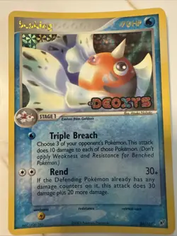 Seaking 24/107 Rev Holo Stamped - EX Deoxys 2005 NM Pokemon TCG - Image 1