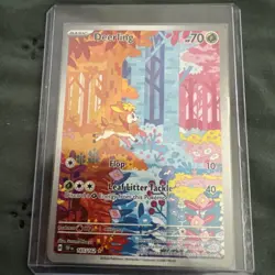 Deerling 165/162 Temporal Forces Illustration Rare Full Art Pokemon - Image 1
