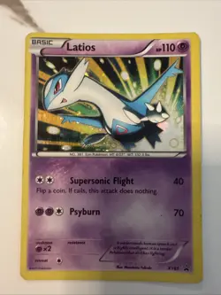 Latios XY65 Holo Promo - XY Black Star Promos 2015 LP Pokemon TCG - Image 1
