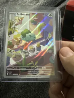 Bulbasaur 143/142 SCR-EN Stellar Crown Mint Unplayed HOLO Pokemon TCG - Image 1