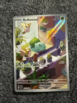 Bulbasaur 143/142 SCR-EN Stellar Crown Mint Unplayed HOLO Pokemon TCG - Image 2