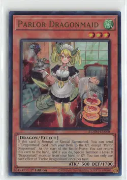 Battles of Legend: Monster Mayhem Foil Ultra Rare #BLMM-EN060 Parlor Dragonmaid - Image 1