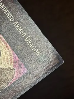 Hardened Armed Dragon RGBT-EN083 Raging Battle-Unlimited Secret Rare LP - Image 3