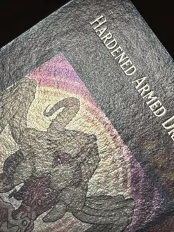 Hardened Armed Dragon RGBT-EN083 Raging Battle-Unlimited Secret Rare LP - Image 4