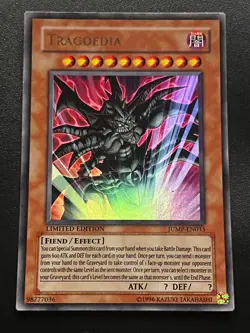 Tragoedia JUMP-EN033 Ultra Rare Light Play+ Yugioh - Image 1