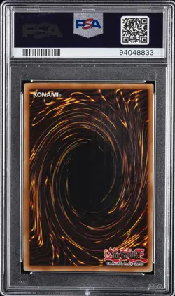 2003 YU-GI-OH! STARTER DECK: PEGASUS 1ST EDITION #001 RELINQUISHED PSA 8 - Image 2