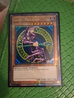 YUGIOH! Dark Magician TN23-EN001 Quarter Century Secret NM SDK art - Image 1