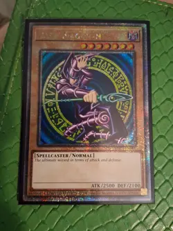 YUGIOH! Dark Magician TN23-EN001 Quarter Century Secret NM SDK art - Image 3