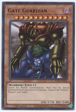 Yu-Gi-Oh! Gate Guardian - MAZE-EN035 - Rare - 1st Edition - NM/M - NEW - Image 1