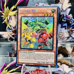 Yugioh Gadget Trio MP25-EN061 Prismatic Secret Rare 1st Ed Near Mint - Image 1