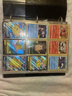 Pokemon Card Collection Lot Binder Included - Image 2