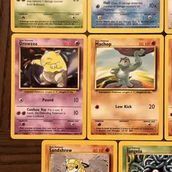 Pokemon Base Set Lot Of 8 Cards (1999) NM - Image 4