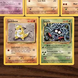 Pokemon Base Set Lot Of 8 Cards (1999) NM - Image 5