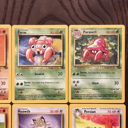 Pokemon Base Set Jungle 12 Card Lot - Image 4