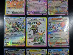 Tera Pokemon Ultra Rare ONLY Rainbow Borders Lot of 9 NM Cards - Image 3