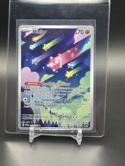 Pokemon TCG Minior Illustration Rare 201/182 Paradox Rift Holo Card - Image 1