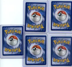 Trainer Gallery Pokemon Cards Lot Of 5 Eevee Rockruff Flaaffy Milotic TG - Image 2
