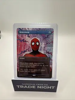 Secret Lair Brainstorm x1 Magic Cards MTG Spider-Man - Image 1
