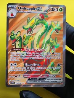 Hydrapple EX 156/142 Stellar Crown Ultra Rare Pokemon TCG Card Nm - Image 1