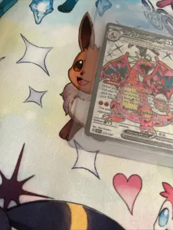 Pokemon TCG Charizard EX Sv03: Obsidian Flames Holo Ultra Rare Card 215/197 - Image 2