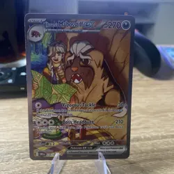 Arvens Mabosstiff EX 235/182 Destined Rivals Full Art Card Pokemon TCG - Image 1