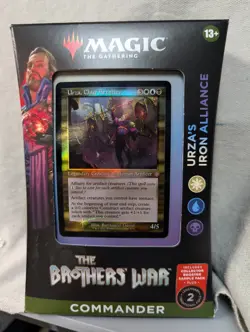 The Brothers' War Commander Deck - Urza's Iron Alliance MTG Brand New Sealed - Image 1