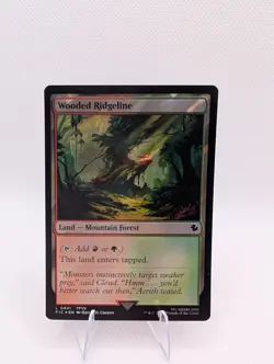 Wooded Ridgeline (Surge Foil) Commander: Final Fantasy Foil - Image 1