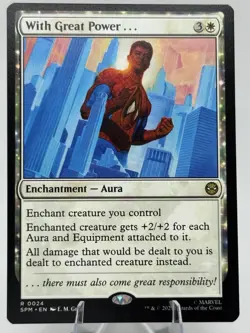 Magic: The gathering - With Great Power . . . Marvel's Spider-Man Regular -NM - Image 1