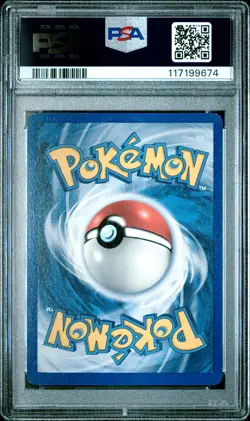 1999 POKEMON BASE SET 1ST EDITION #38 POLIWHIRL PSA 7 - Image 2
