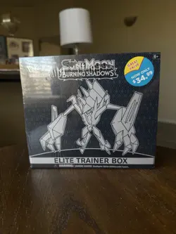 SEALED! Pokemon Sun & Moon Burning Shadows Elite Trainer Box ETB - Image 1